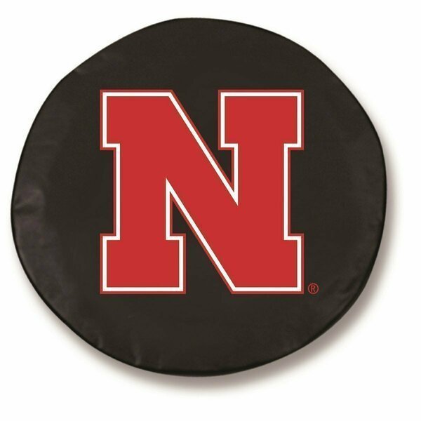 28 x 8 Nebraska Tire Cover, Holland Bar Stool Co, Mfr#: TCINebrUnBK
